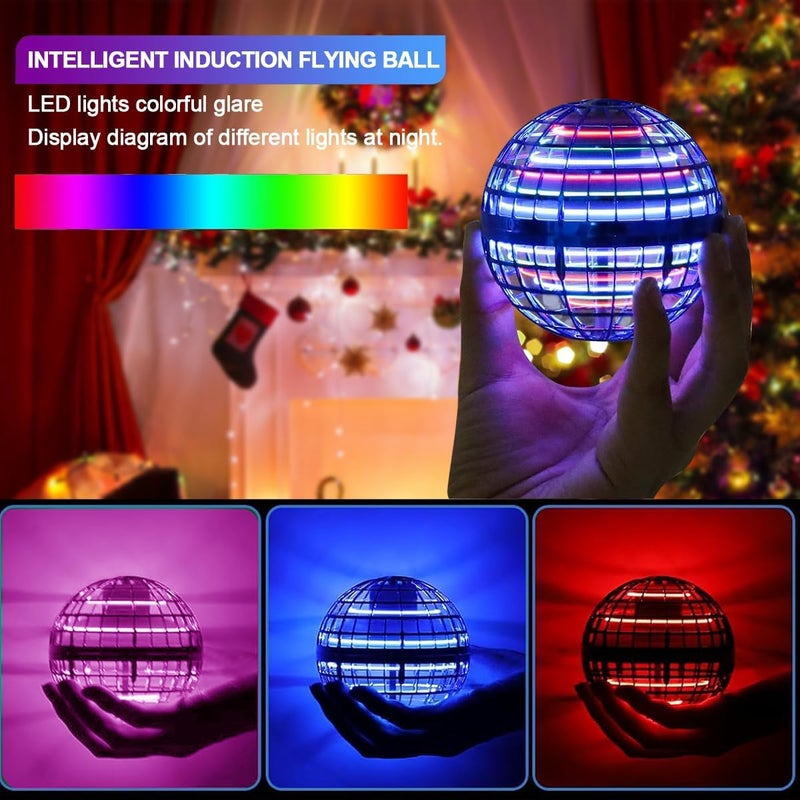 Taikcsut 2025 Upgraded Flying Orb Ball Toy, Hover Boomerang Ball Spinner Mini Drone - Magic Floating Galactic Fly Spinning Orb, for for Boys Girls and 6-12 Age Kids - Image 5